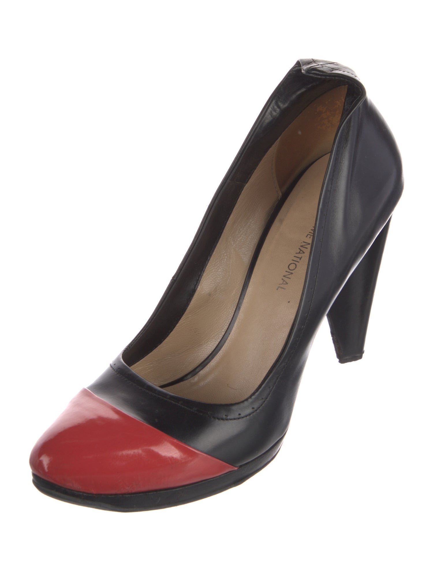 Costume National Leather Pumps