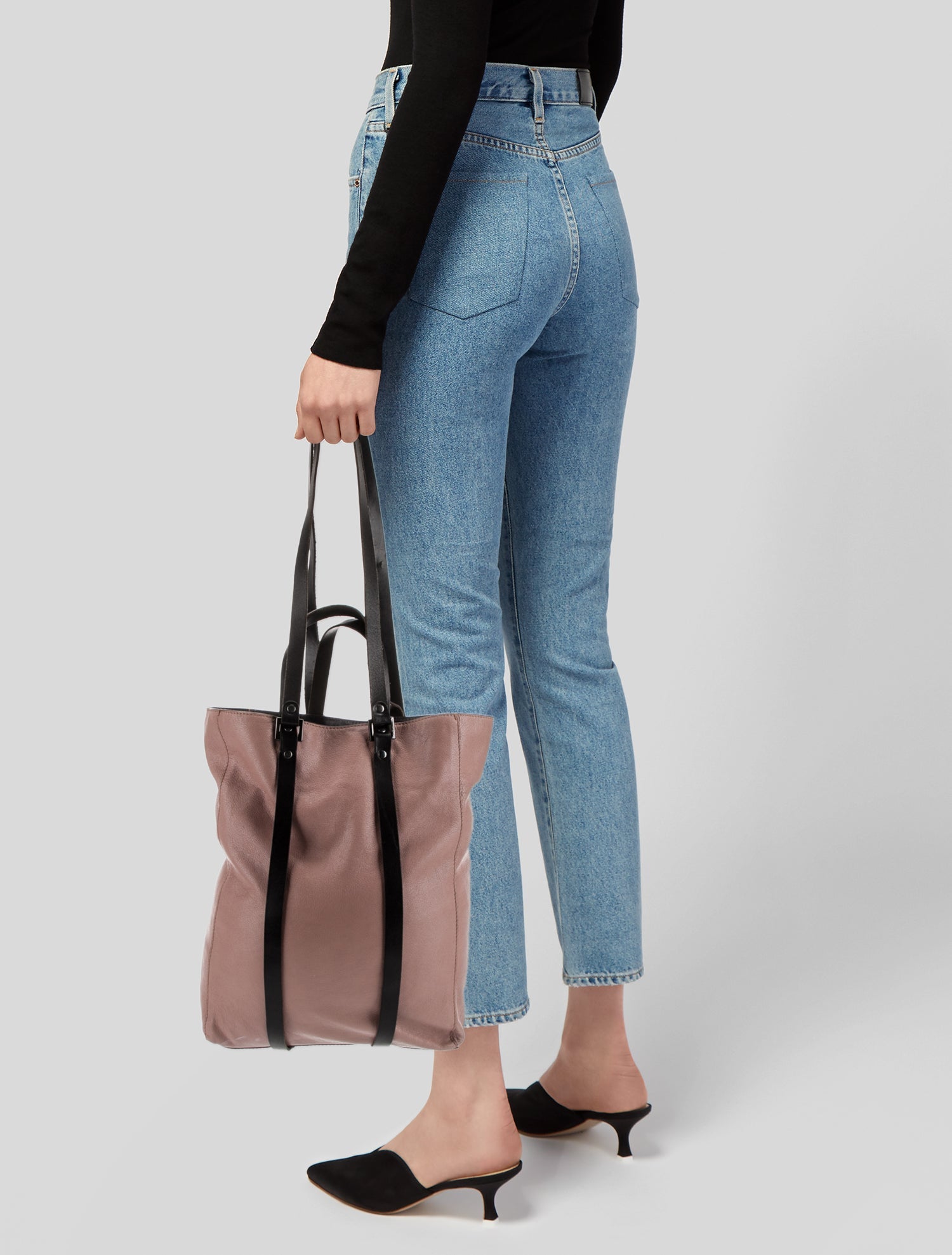Costume National Leather Tote