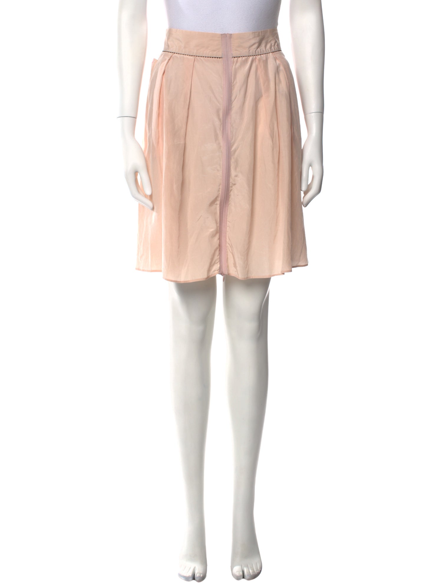 Costume National Silk Knee-Length Skirt