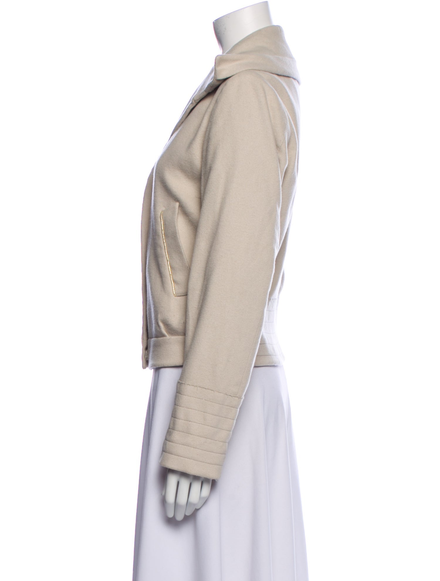 Costume National Wool Biker Jacket