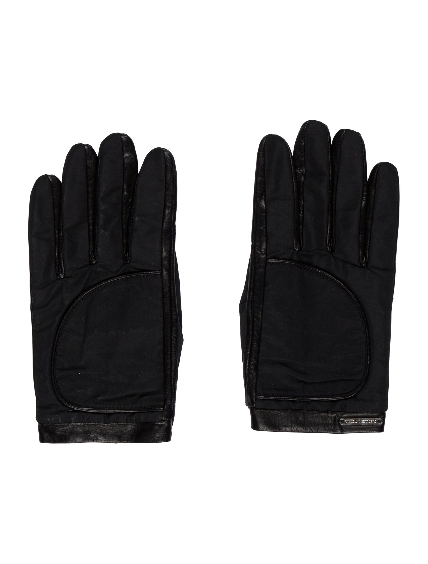 Costume National Leather Gloves