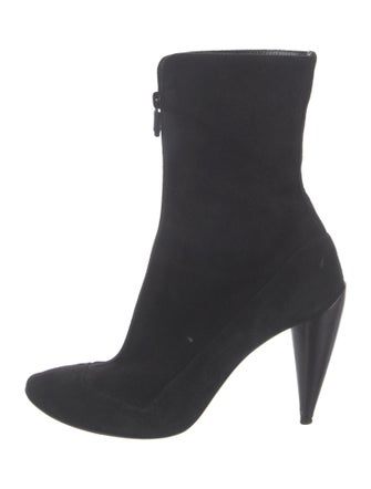 Costume National Suede Sock Boots