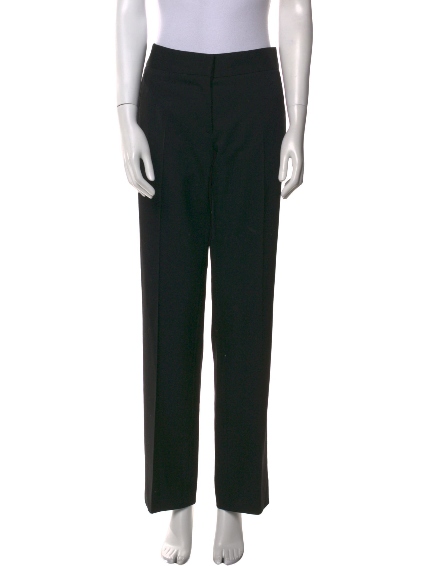Costume National Wool Straight Leg Pants
