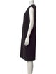 Costume National Crew Neck Midi Length Dress