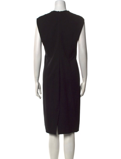 Costume National Crew Neck Midi Length Dress