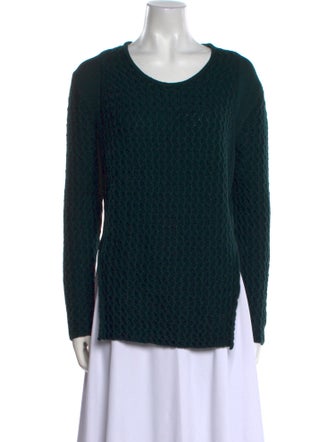 Costume National Wool Scoop Neck Sweater