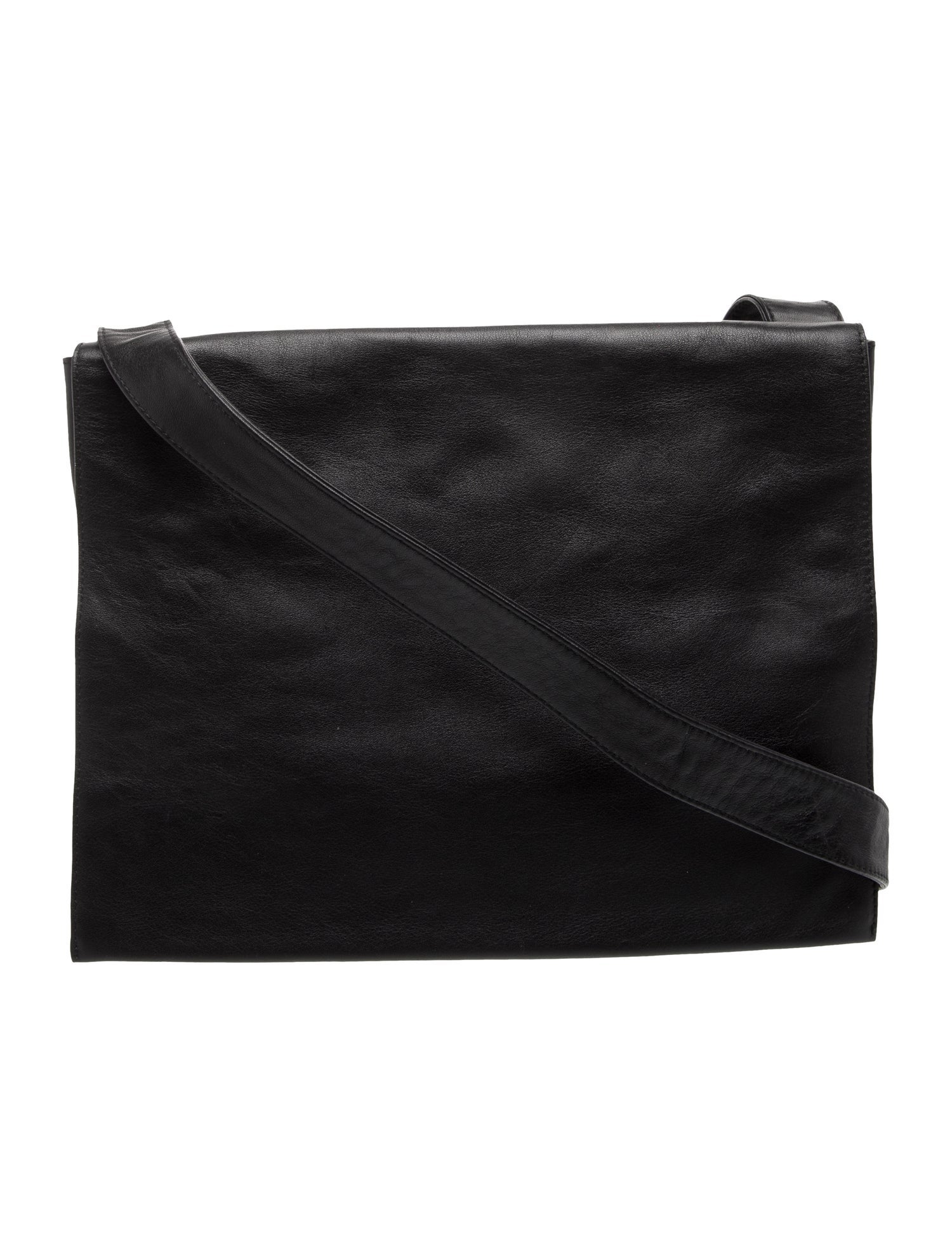 Costume National Leather Shoulder Bag