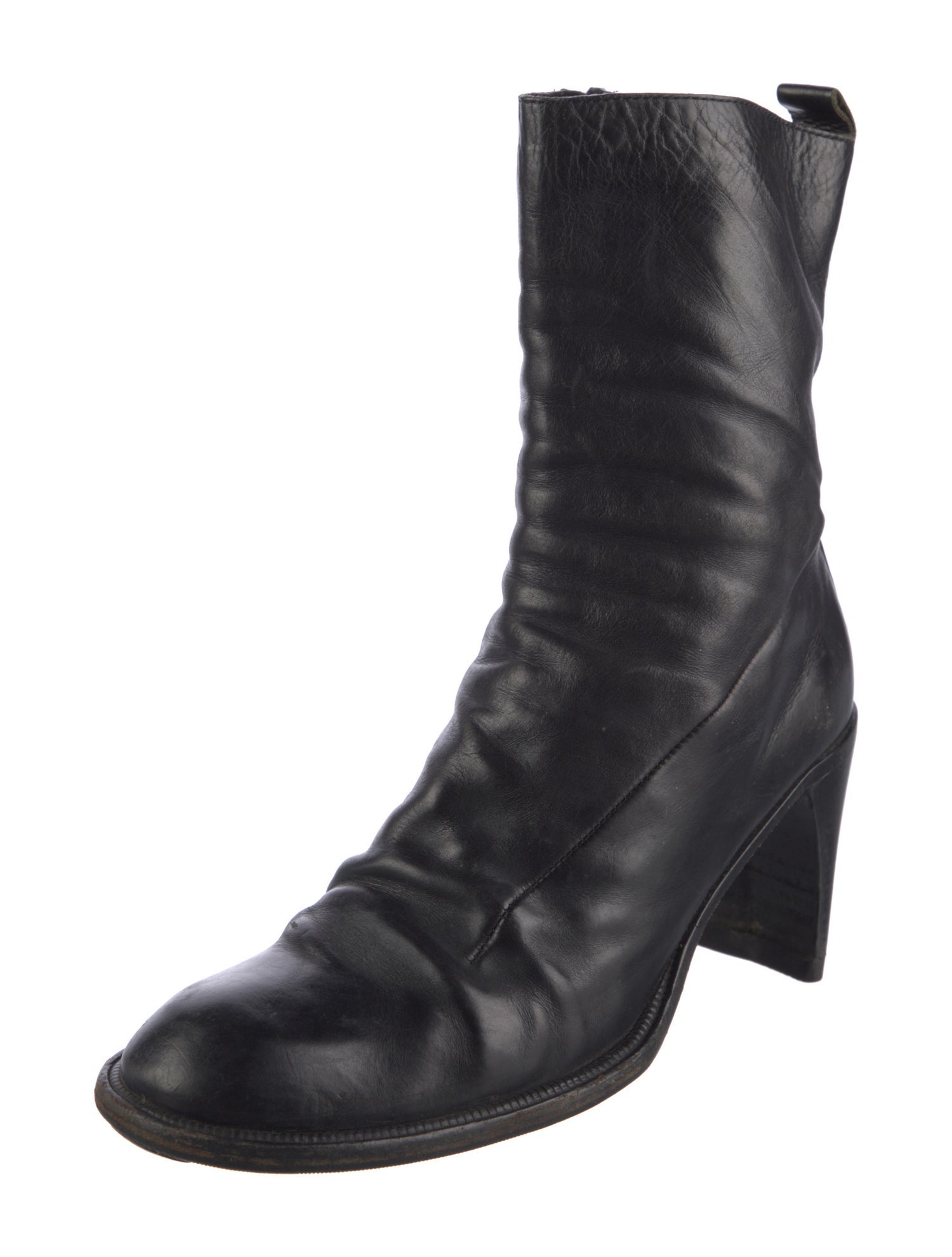 Costume National Vintage Leather Boots