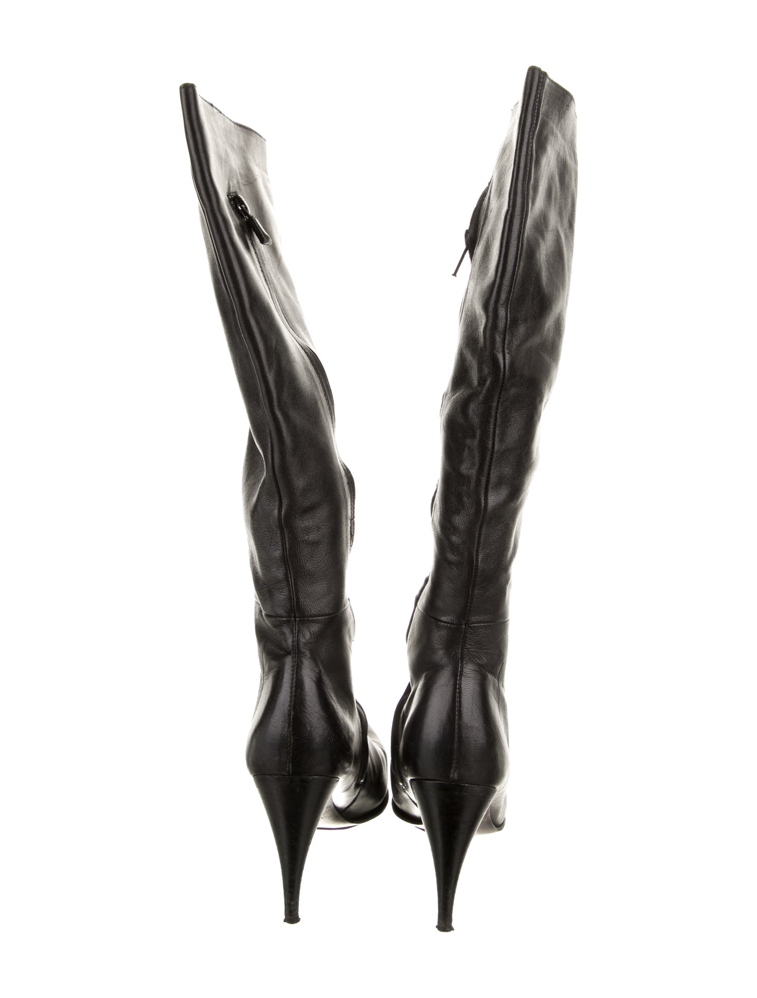 Costume National Leather Boots