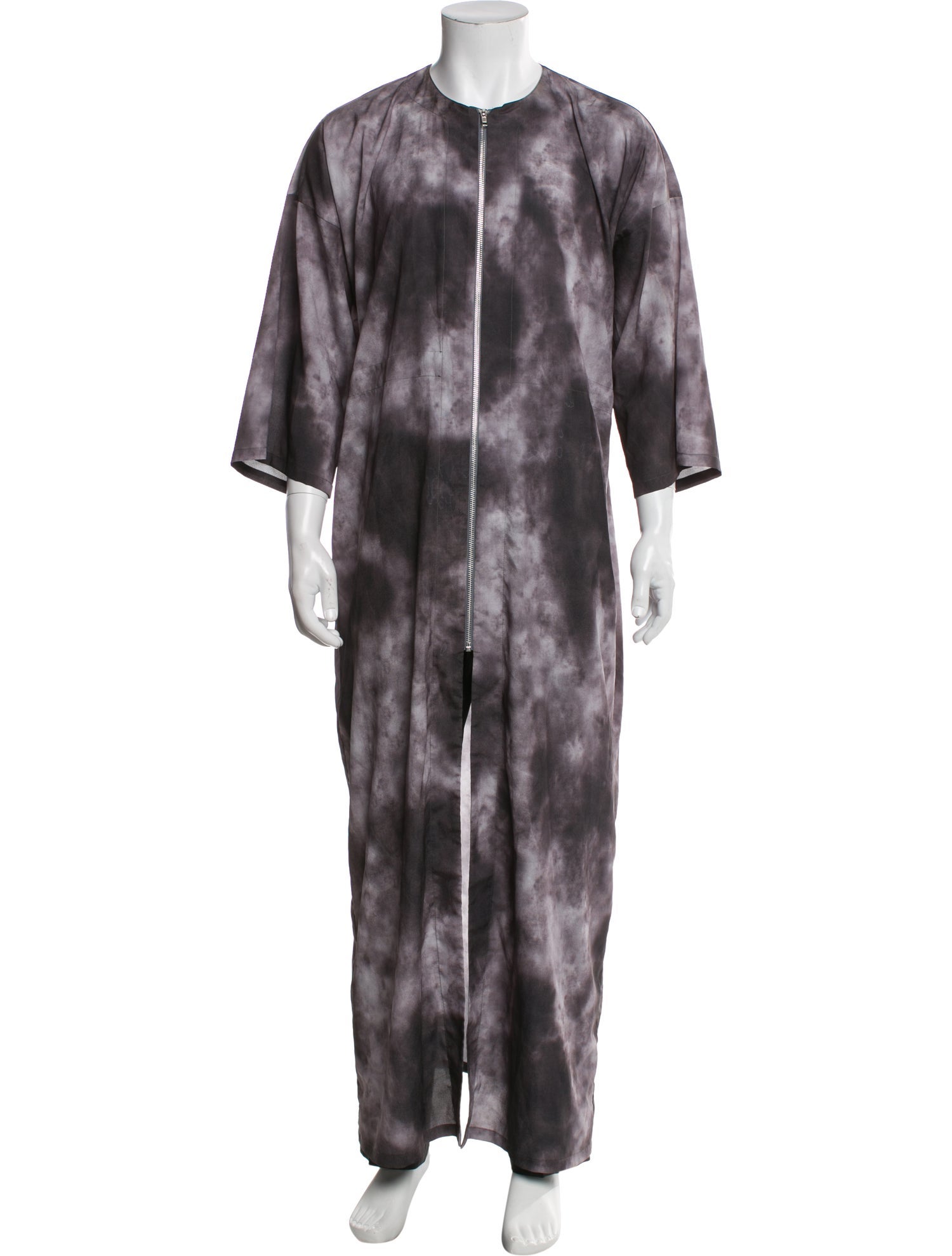 Costume National Tie-Dye Print Robe