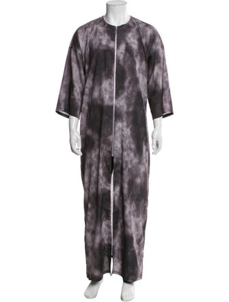 Costume National Tie-Dye Print Robe