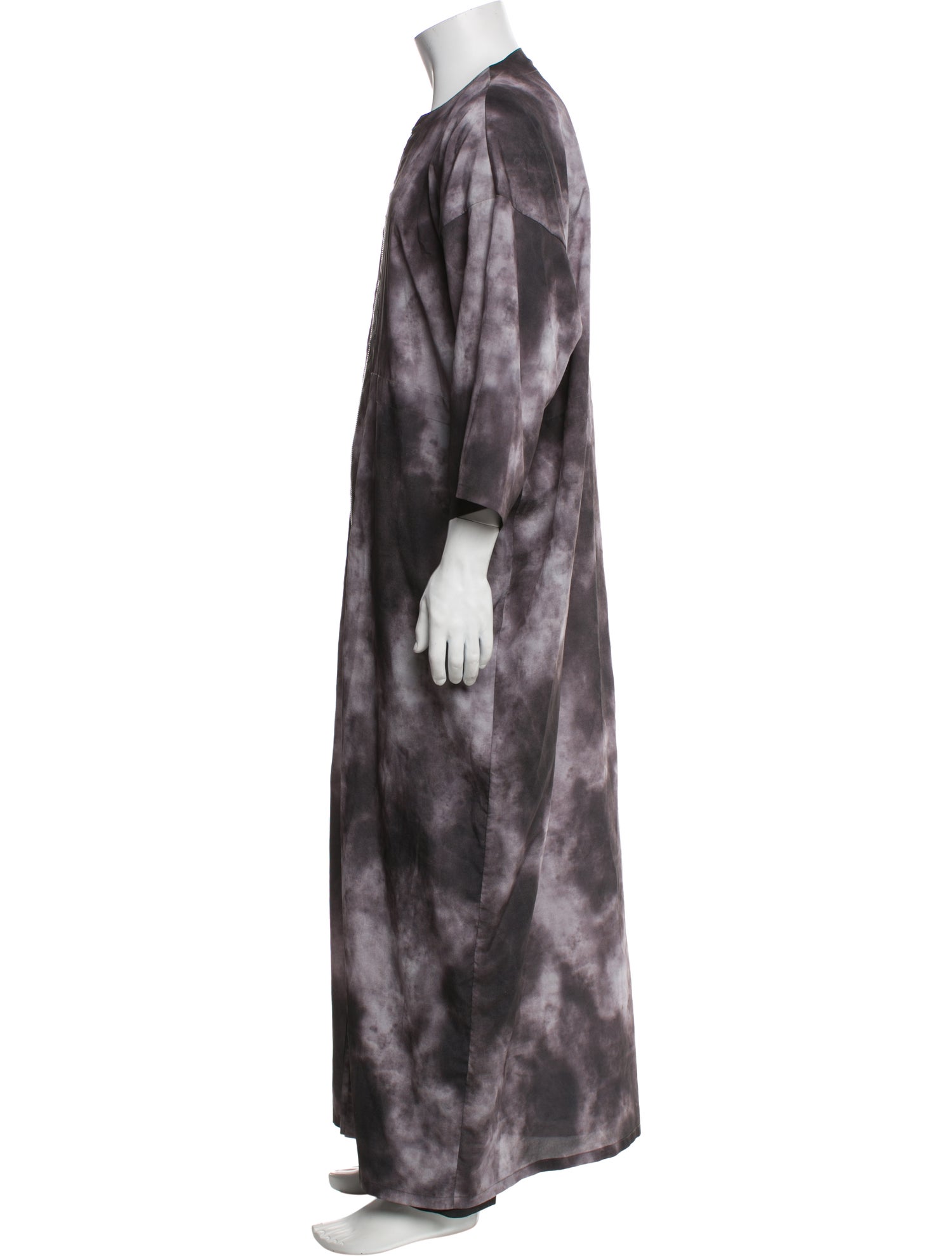 Costume National Tie-Dye Print Robe