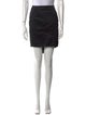 Costume National Fringe Trim Accent Knee-Length Skirt