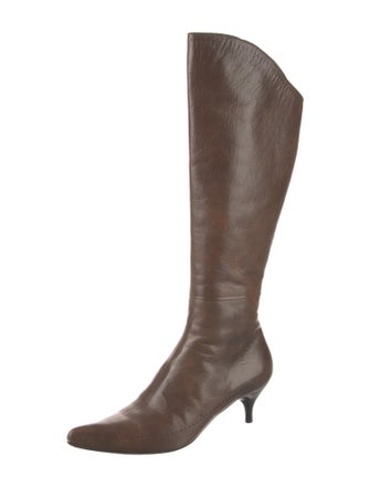 Costume National Leather Boots