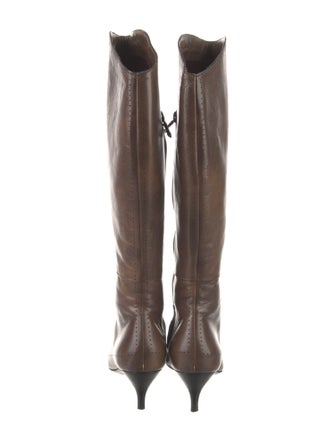 Costume National Leather Boots