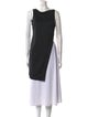 Costume National Cowl Neck Sleeveless Tunic