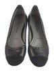 Costume National Leather Ballet Flats
