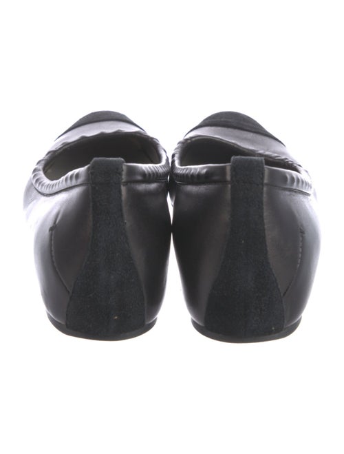 Costume National Leather Ballet Flats