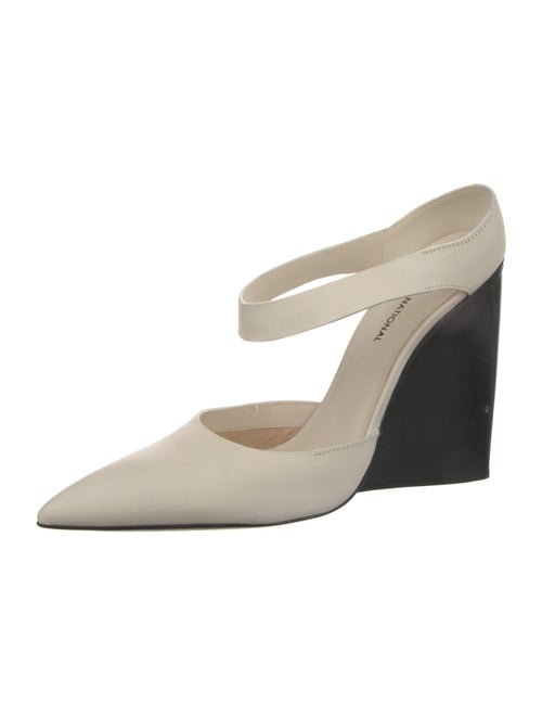 Costume National Leather Mules