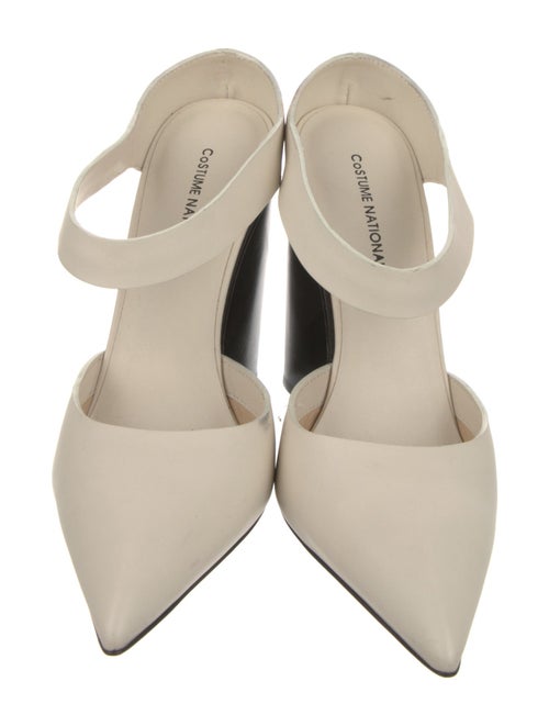 Costume National Leather Mules