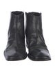 Costume National Leather Chelsea Boots