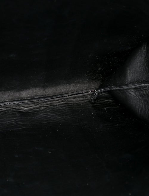 Costume National Embossed Leather Bucket Bag