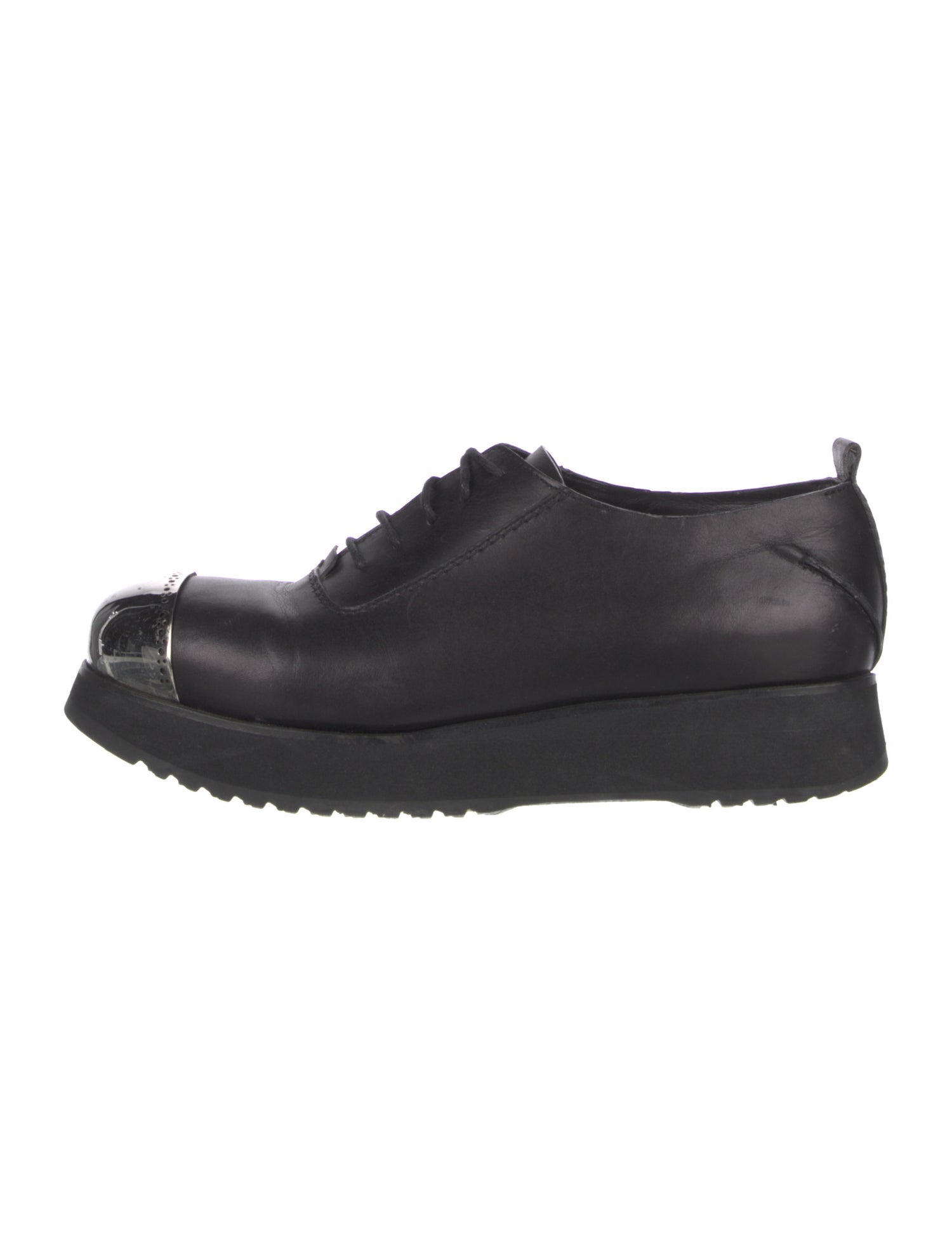 Costume National Leather Oxfords