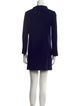Costume National Virgin Wool Mini Dress