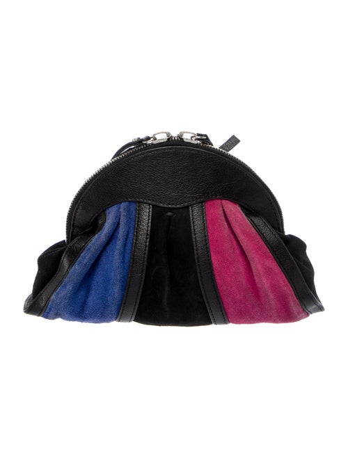 Costume National Suede Evening Bag