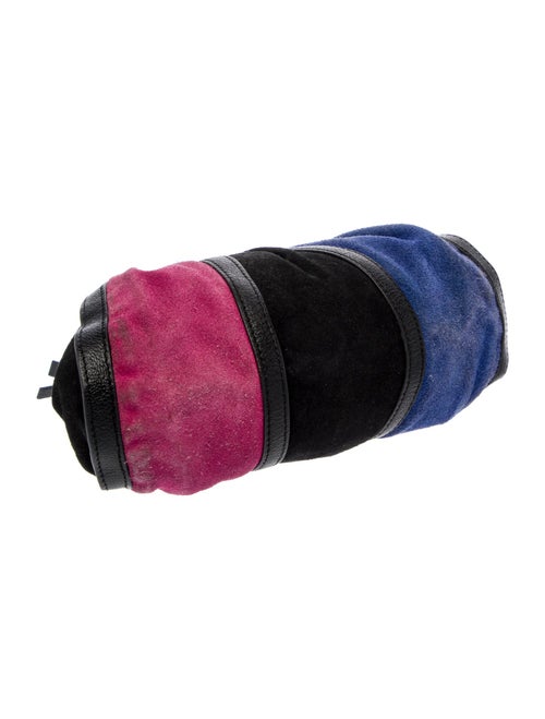 Costume National Suede Evening Bag