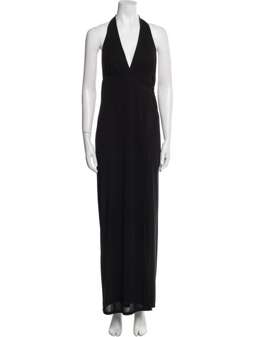Costume National Halterneck Long Dress