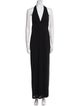Costume National Halterneck Long Dress