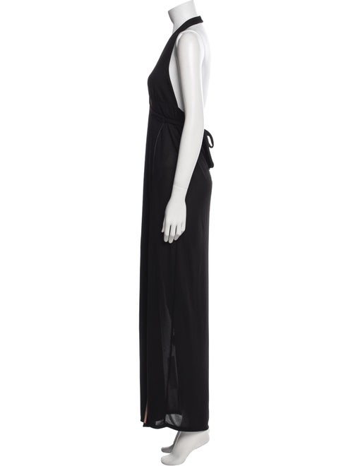 Costume National Halterneck Long Dress