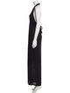 Costume National Halterneck Long Dress