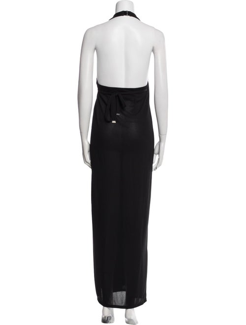 Costume National Halterneck Long Dress