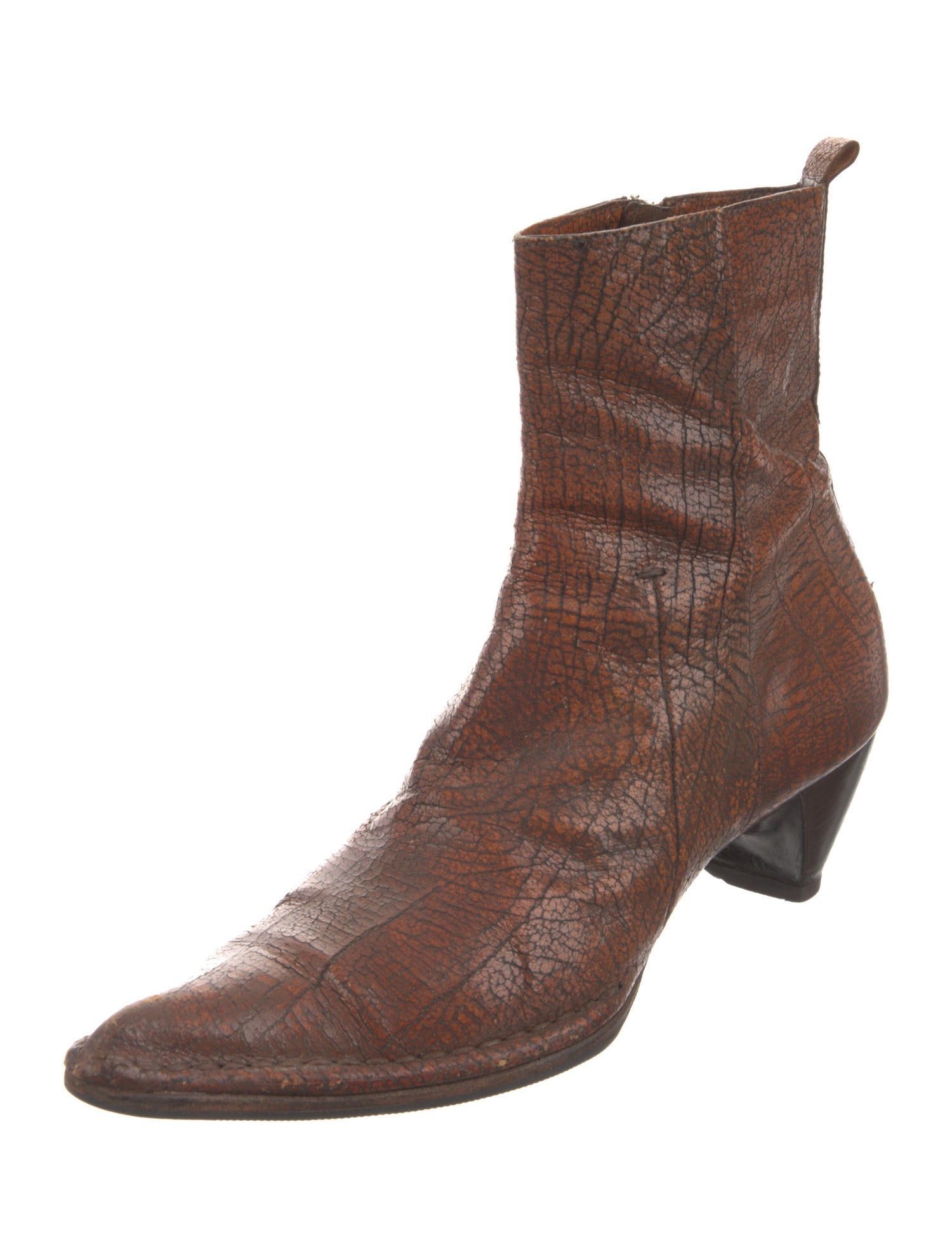 Costume National Leather Boots