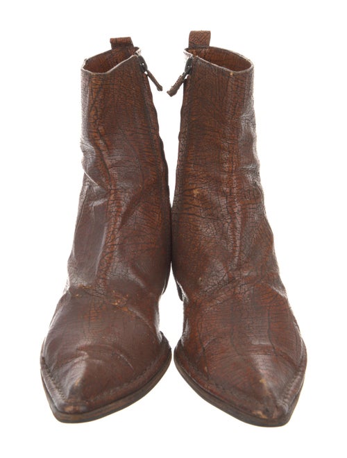 Costume National Leather Boots