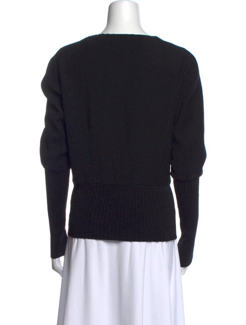 Costume National Wool Bateau Neckline Sweatshirt