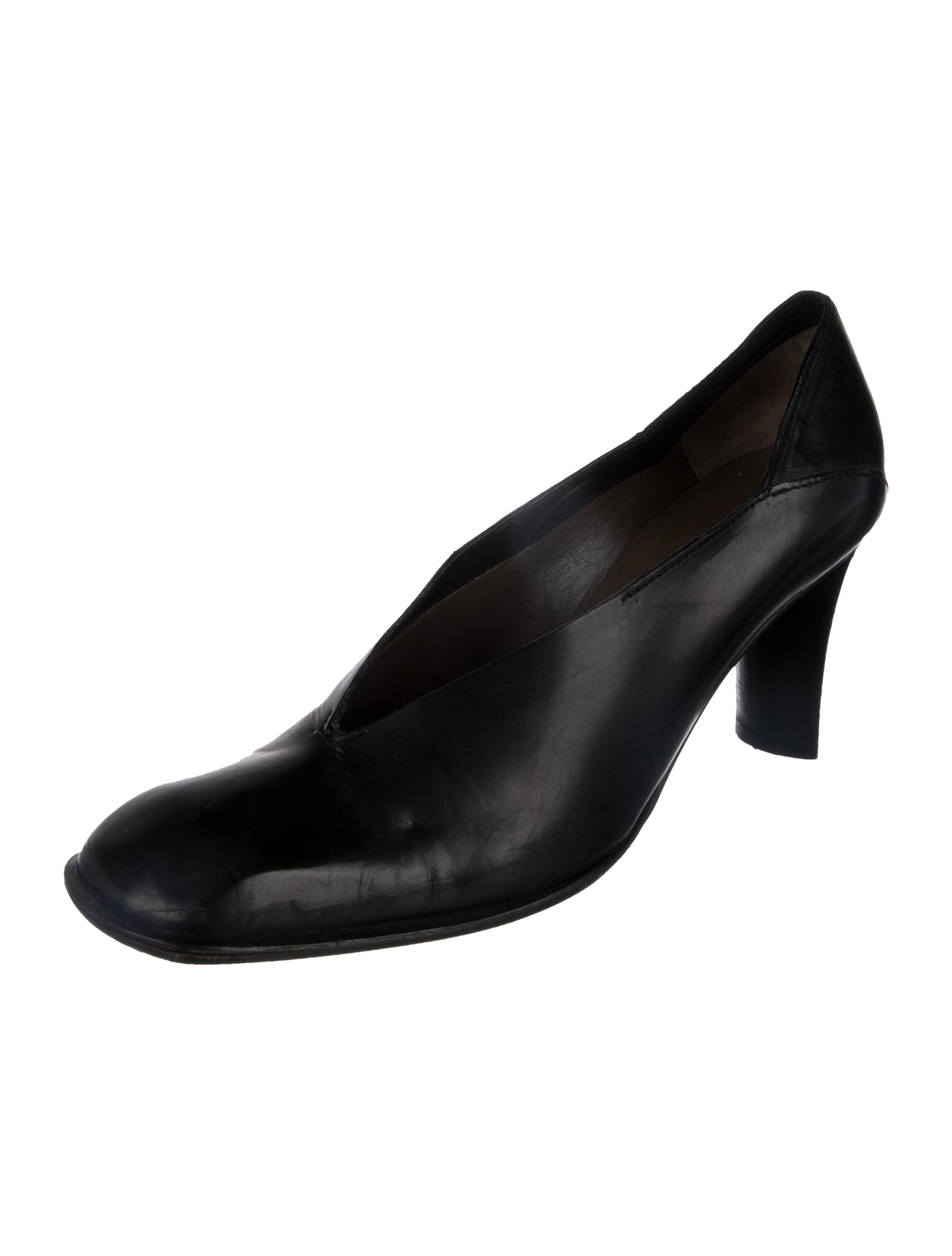 Costume National Leather Pumps