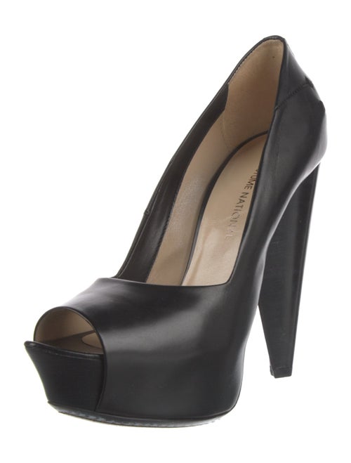 Costume National Leather Pumps