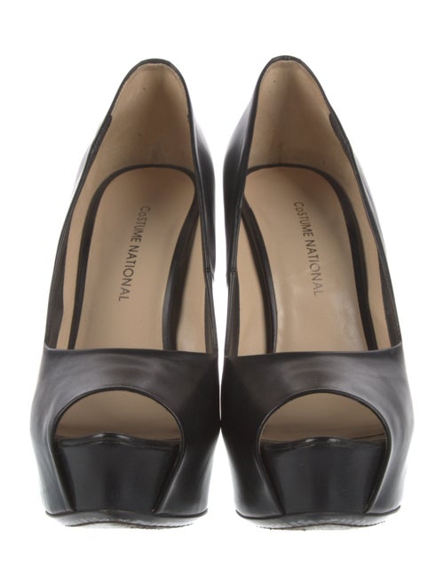 Costume National Leather Pumps