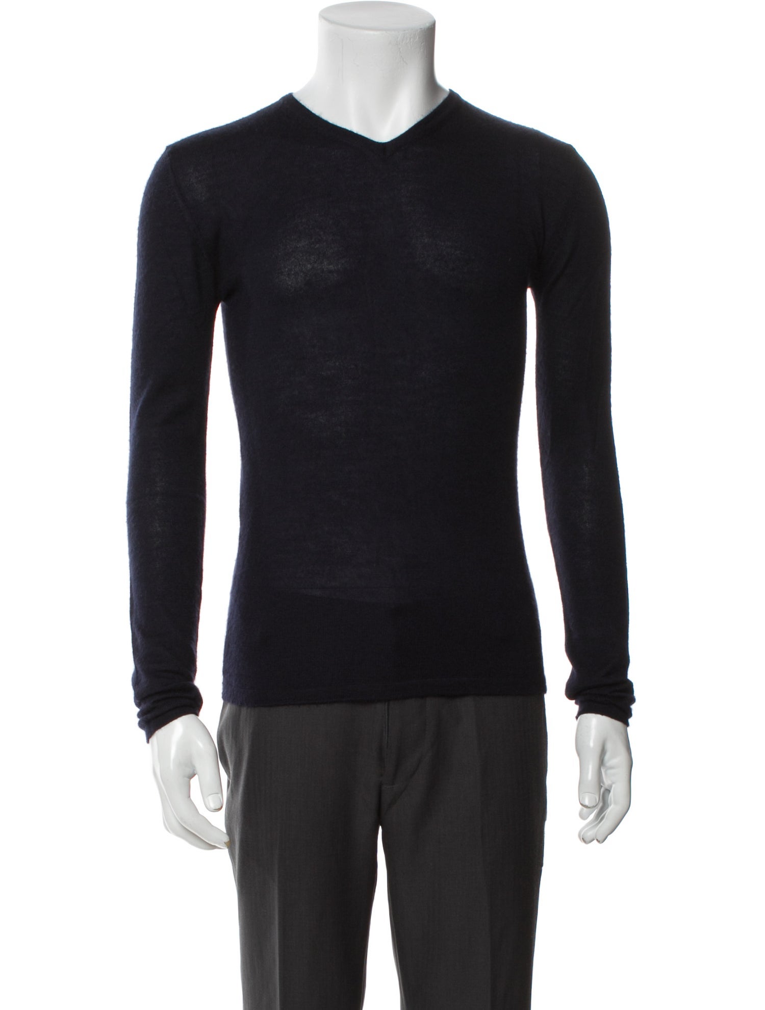 Costume National Cashmere V-Neck Pullover