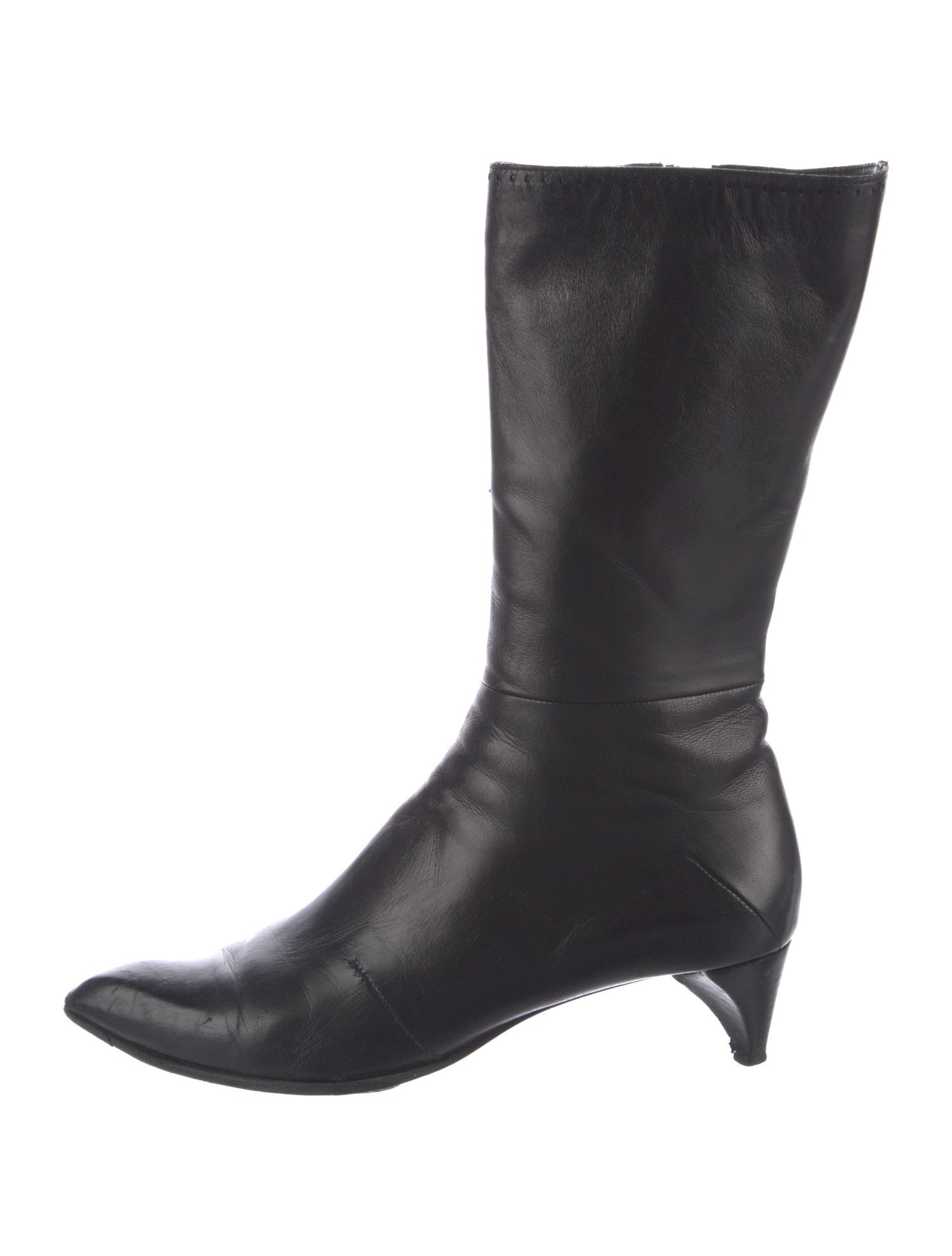 Costume National Leather Boots