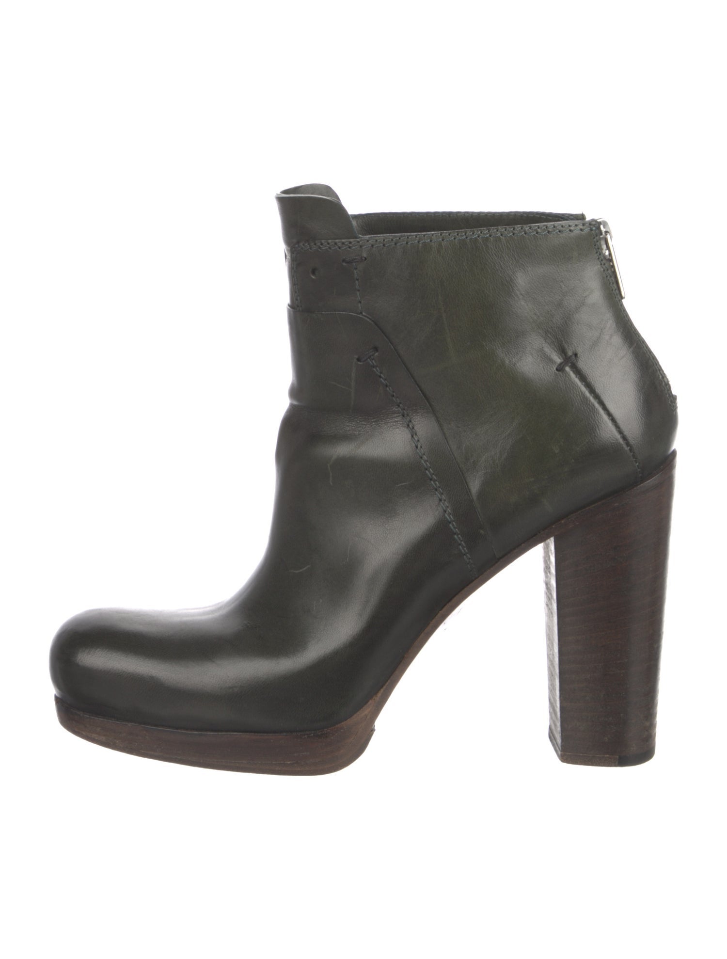 Costume National Leather Boots