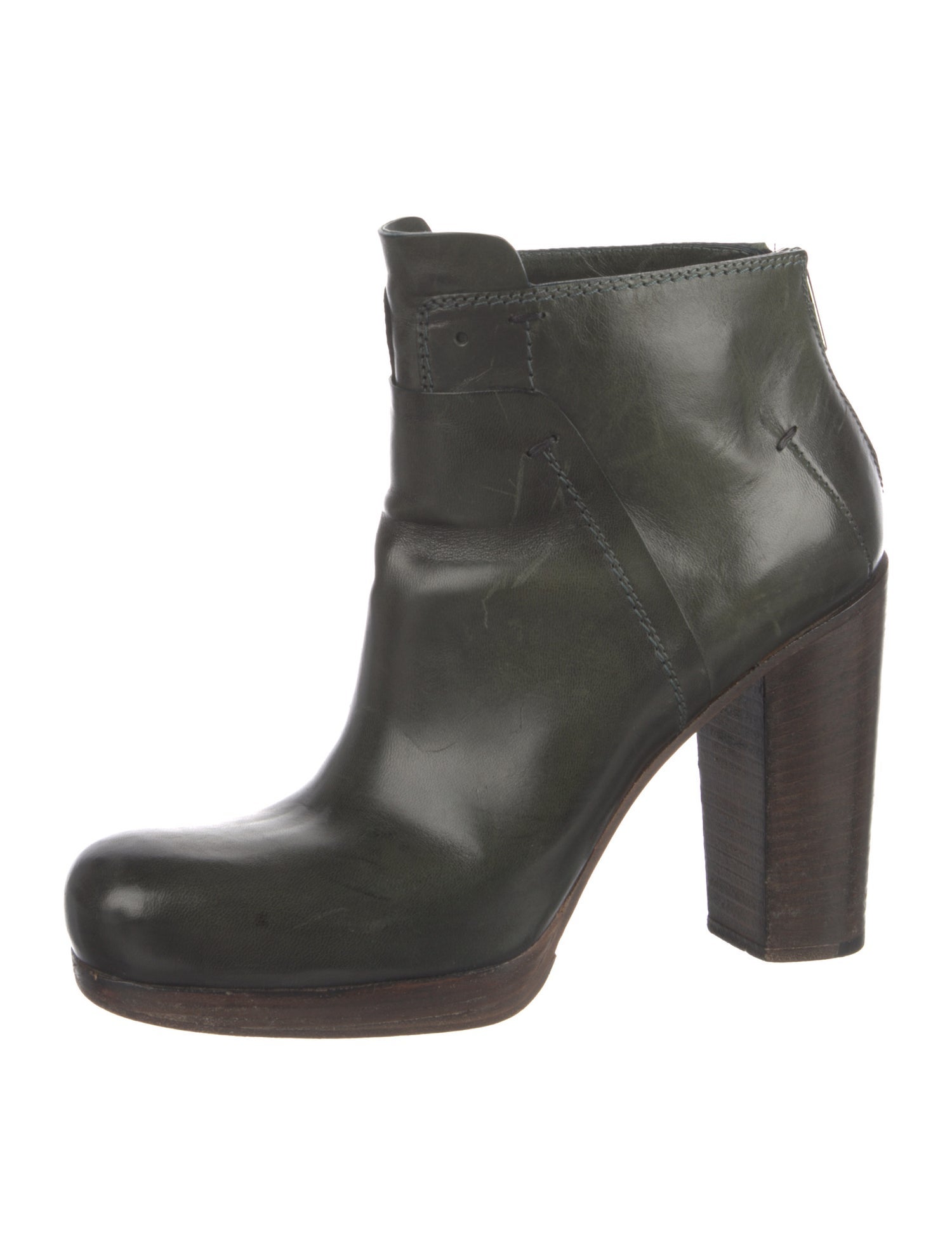 Costume National Leather Boots