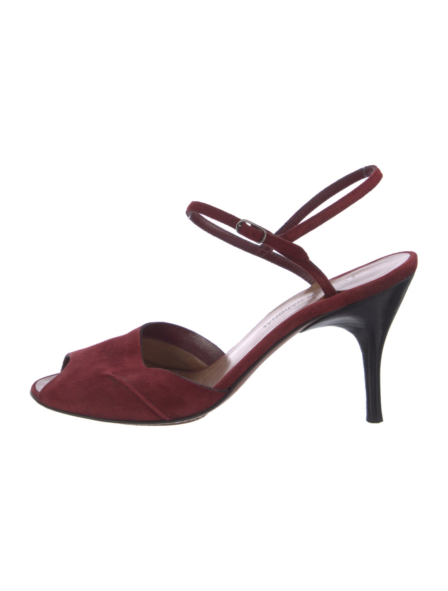 Costume National Suede Slingback Pumps