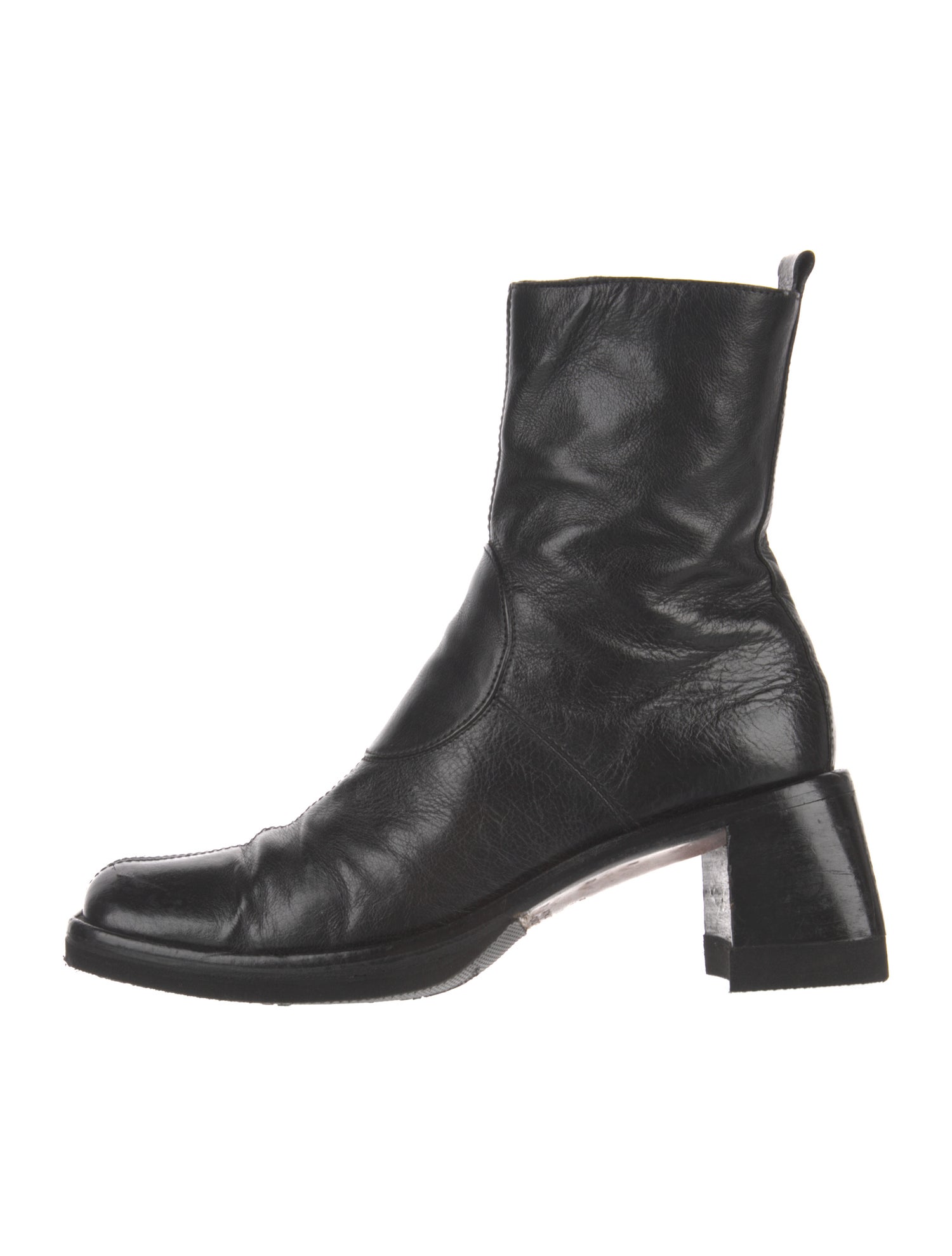 Costume National Leather Boots