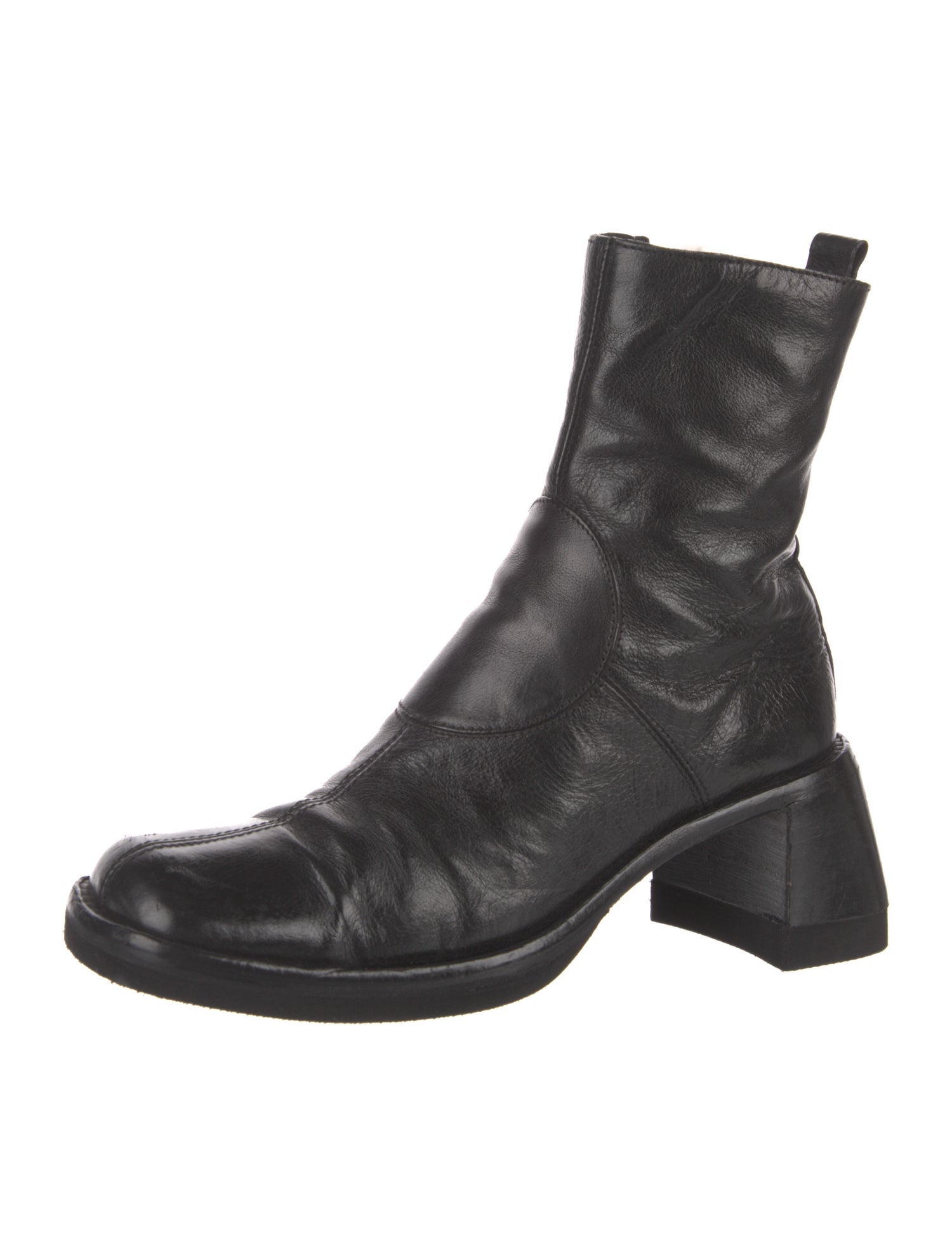 Costume National Leather Boots