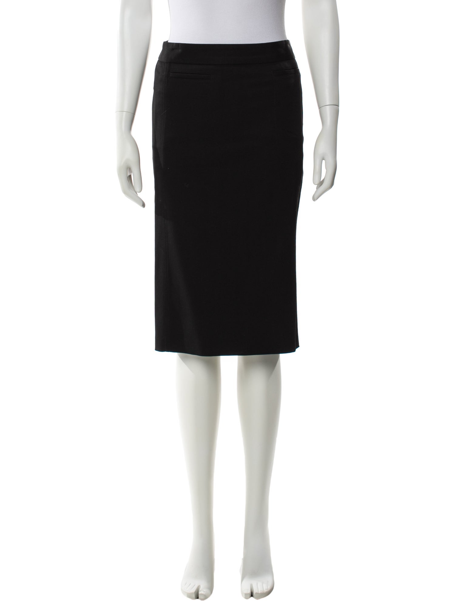 Costume National Wool Knee-Length Skirt