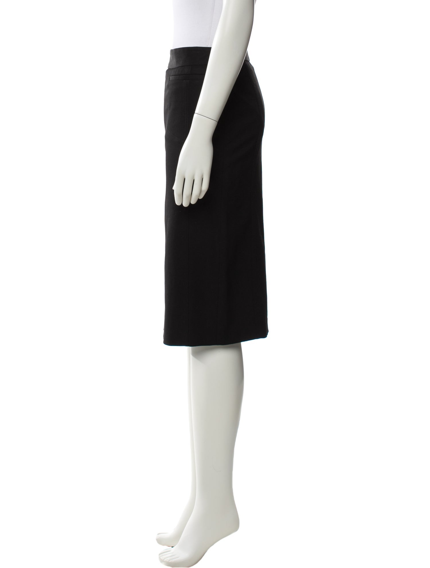 Costume National Wool Knee-Length Skirt